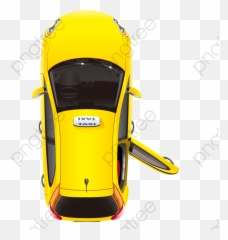 Bush Plan Png - Car Png Plan View Yellow Top Hd