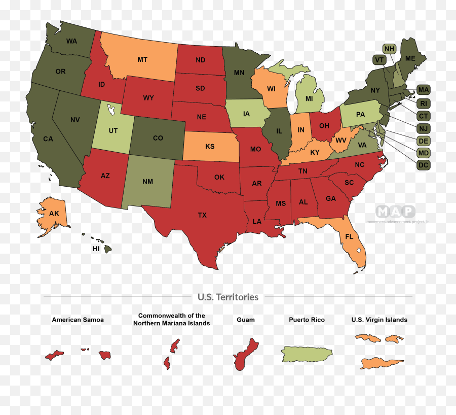 Lgbtq Equality - Gay Marriage Legal In The Us 2020 Png,United States Map Transparent