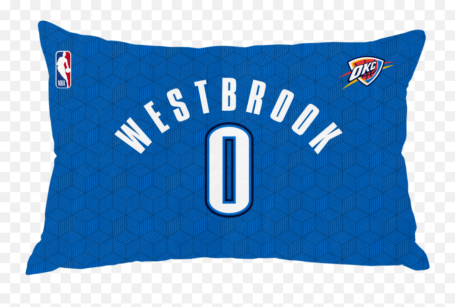 Download Hd Russell Westbrook Pillow Case Number - Okc Munich Png,Okc Thunder Png