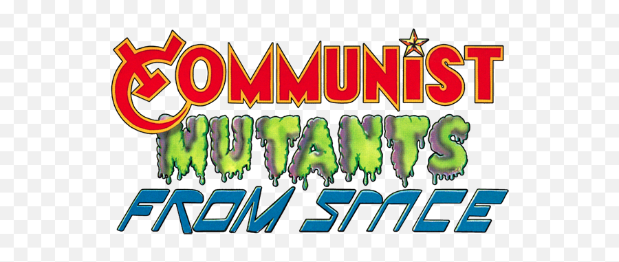 Communist Mutants From Space - Pixelatedarcade Poster Png,Communist Logos
