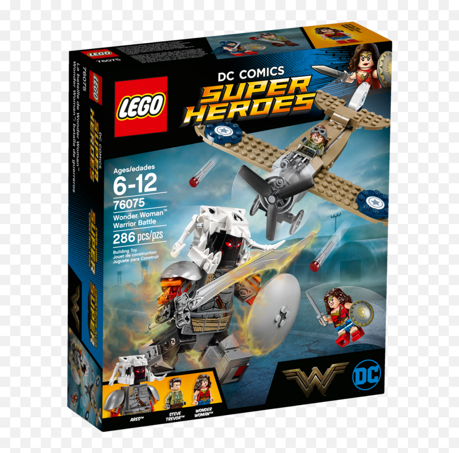 76075 Wonder Woman Warrior Battle - Brickipedia The Lego Wiki Lego Box Wonder Woman Png,Wonder Woman Png