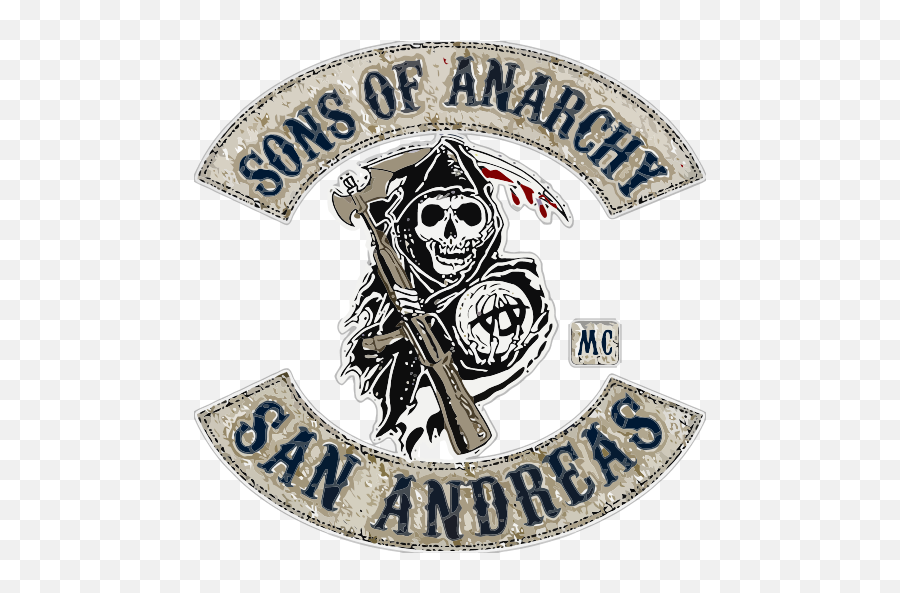 Br Sons 0f Anarchy - Emblem Png,Anarchy Logo