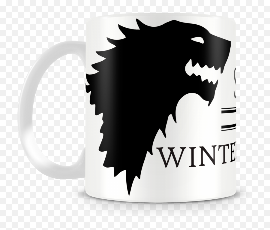 Caneca House Stark - Game Of Thrones Icon Png,House Stark Png