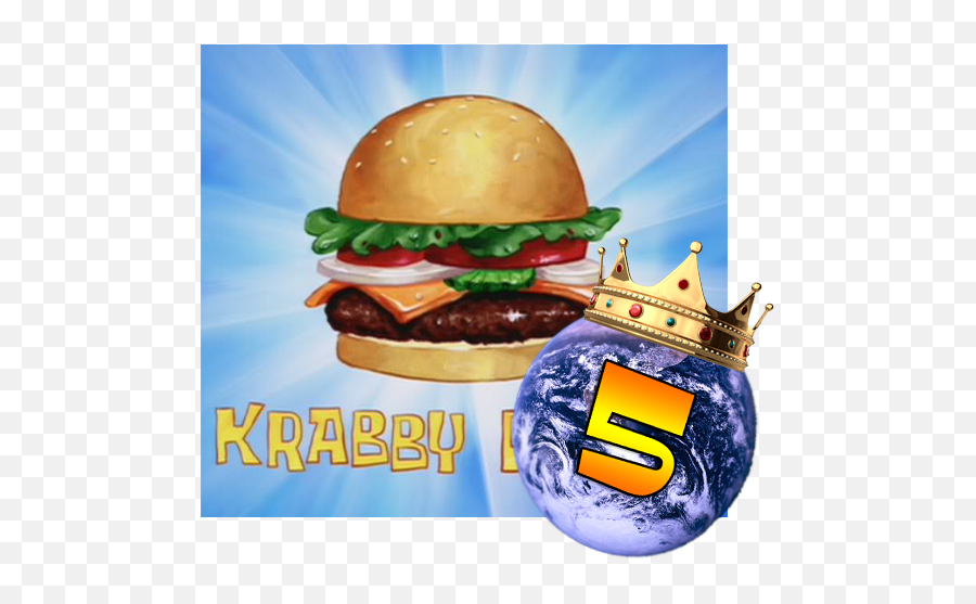 Download Hd Top 5 Best Burger In Town - Hamburguesa De Bob Esponja Png,Krabby Patty Png