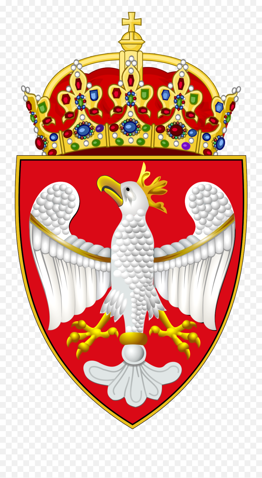 Filecoat Of Arms Kingdom Polandpng - Wikipedia Poland Coat Of Arms,Coat Png