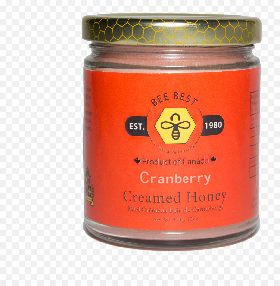 Cranberry Creamed Honey 340g - Food Png,Cranberry Png