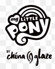China Glaze - My Little Pony Logo Outline Png,My Little Pony Logo