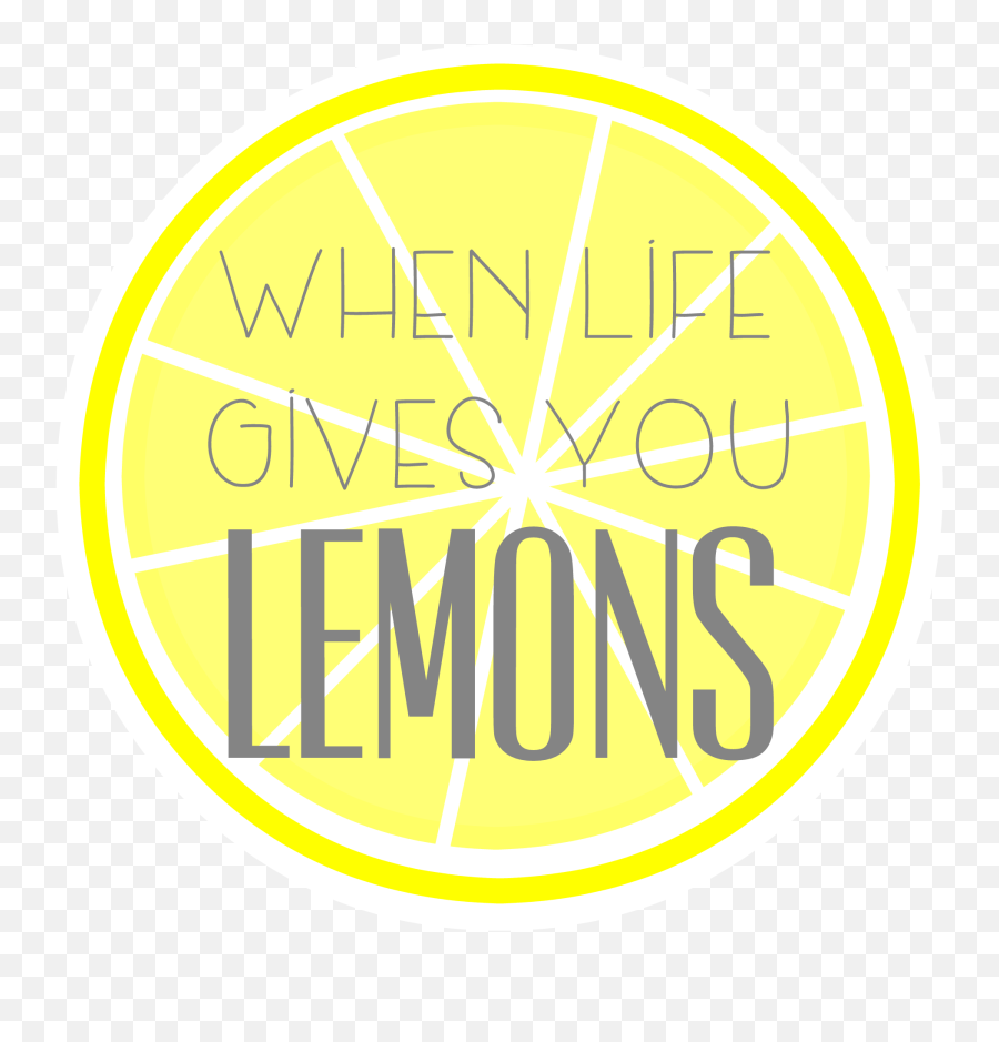 Download For When Life Gives You Lemons Pinterest - Life Circle Png,Lemons Png