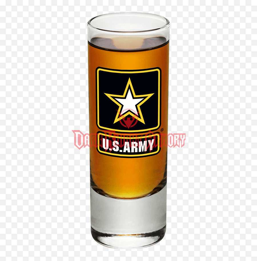 Download Army Star Logo Shooter Glass - Us Army Full Size Retired Us Army Logo Png,Us Army Logo Transparent