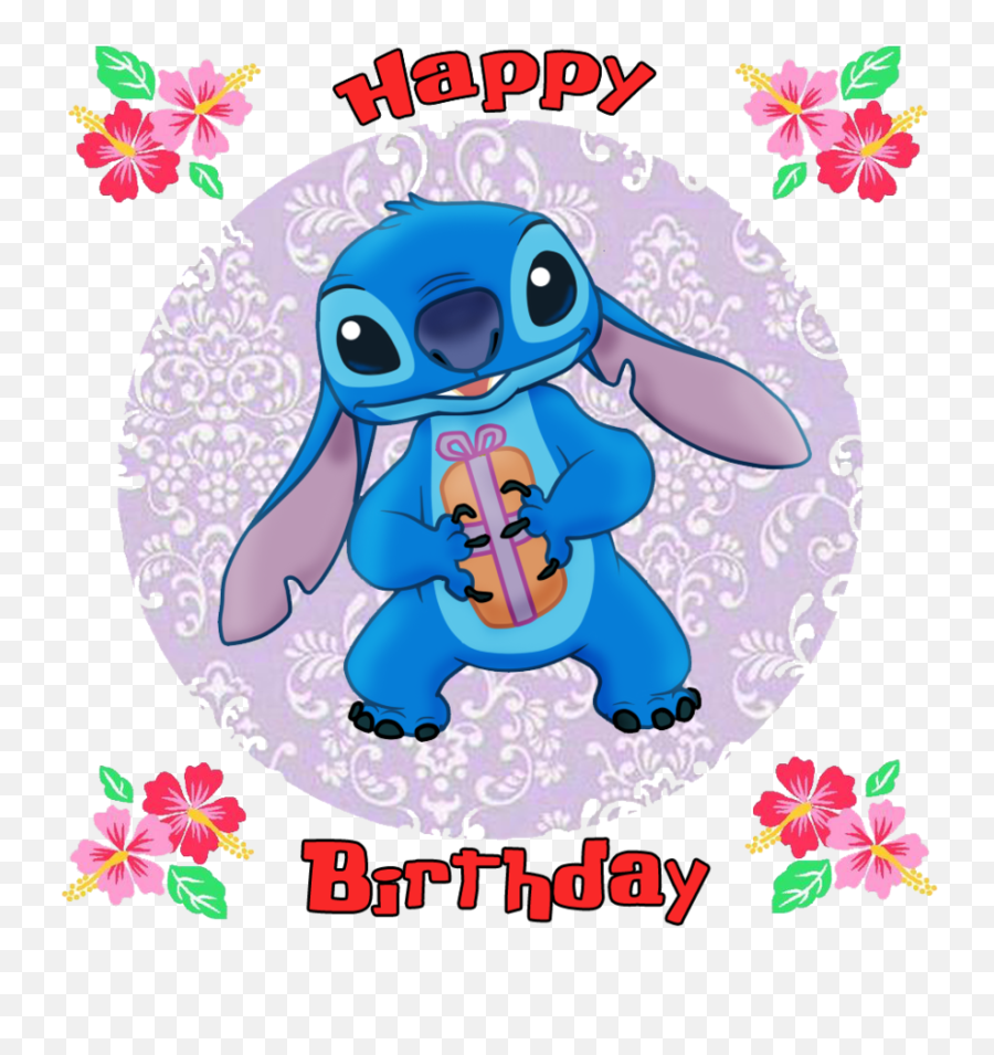 Disney Stitch Png - Disney Gift Card Lilo Stitch Happy,Birthday Present Transparent Background