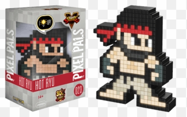 Pixel Pals - Street Fighter Hot Ryu Pixel Pals Street Fighter Png,Ryu Street Fighter Png