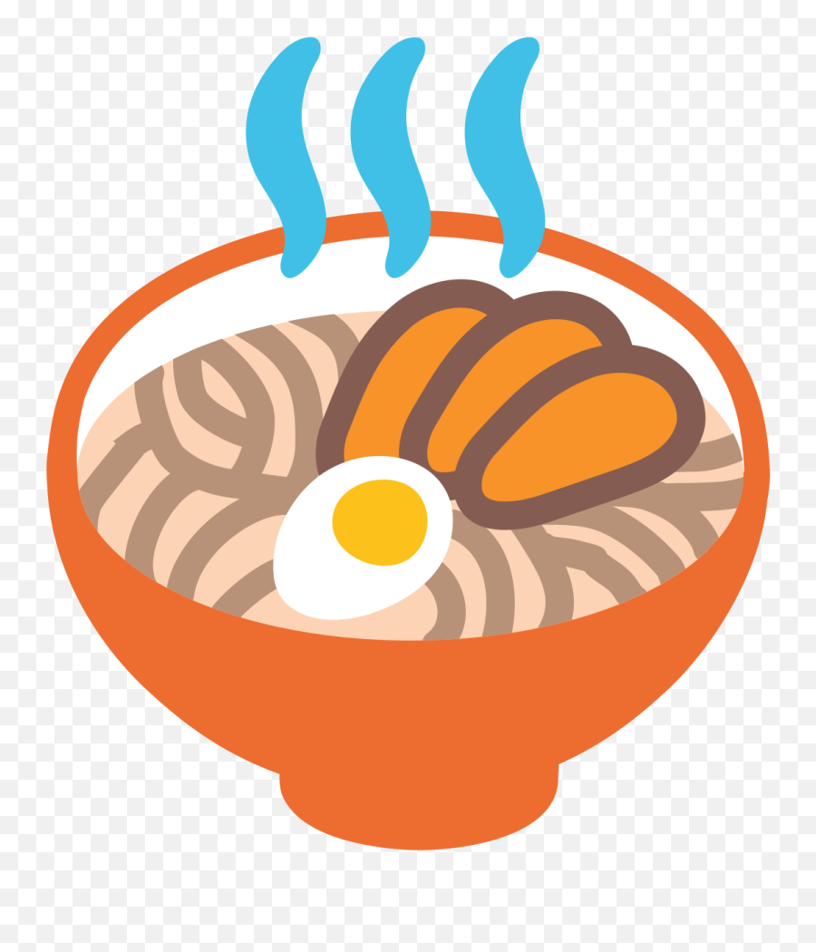 Fileemoji U1f35csvg - Wikipedia Ramen Emoji Png,Egg Emoji Png