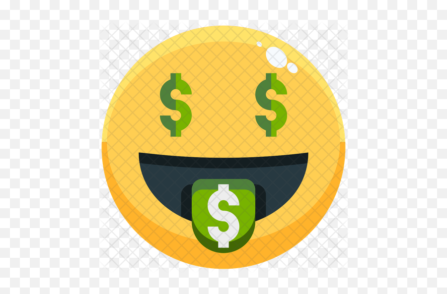 Money Emoji Icon - Number Png,Money Face Emoji Png