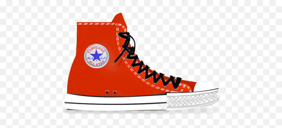 Tasi Red Converse Icon - Clipart Blue Converse Transparent Background Png,Converse Png