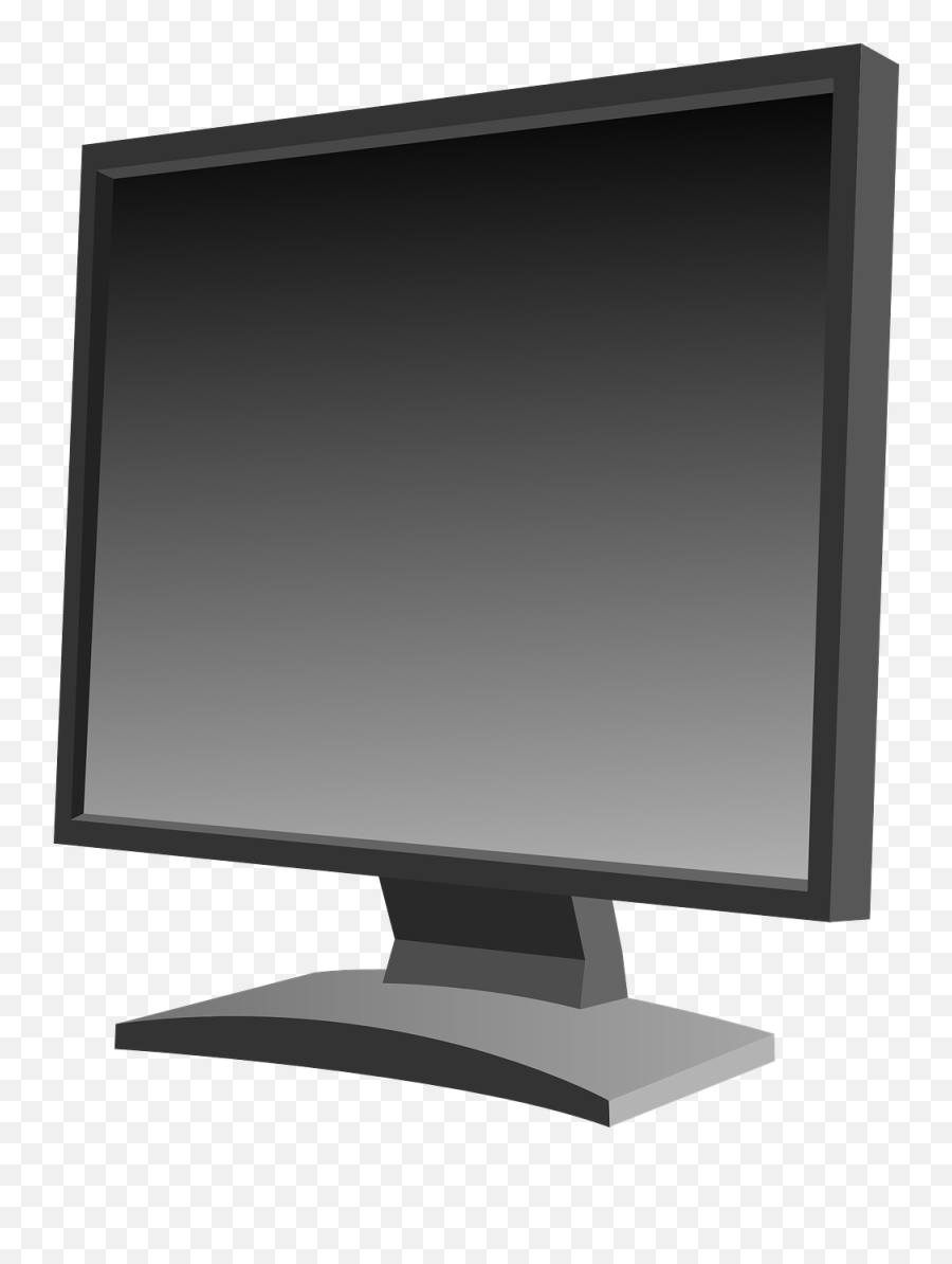 Monitor Lcd Screen - Monitor Plasma Display Panel Png,Flat Screen Png