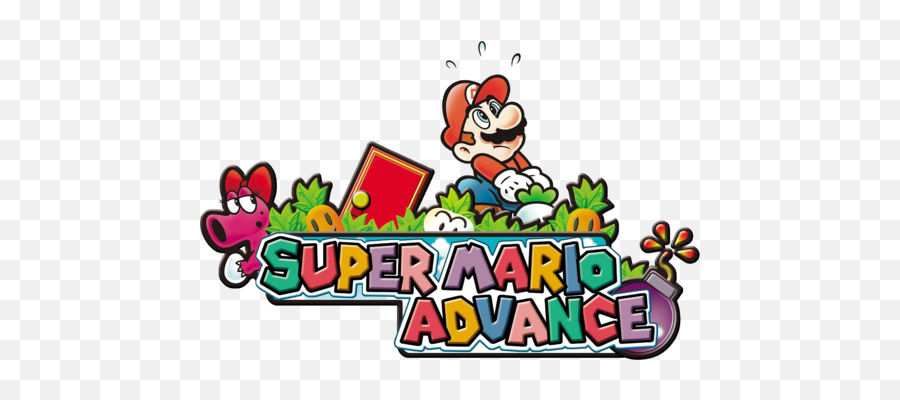 Super Mario Advance - Super Mario Advance Gba Cartridge Png,Super Mario Logos