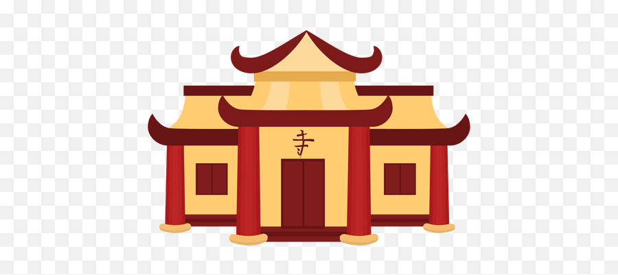 Transparent Png Svg Vector File - Chinese House Vector Png,House Cartoon Png