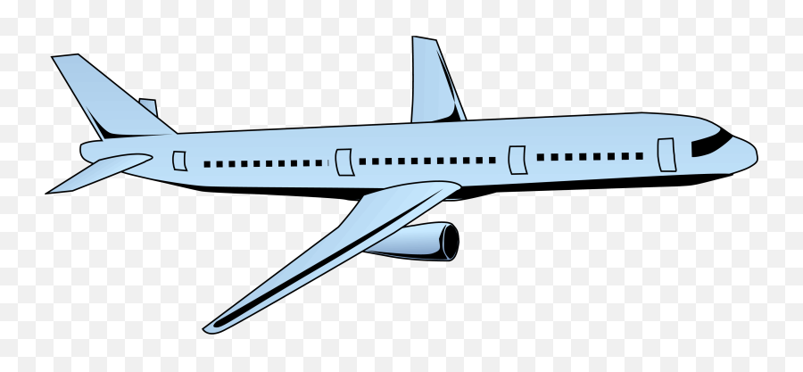 Transparent Plane Clipart - Transparent Background Airplane Clipart Png,Airplane Clipart Transparent Background