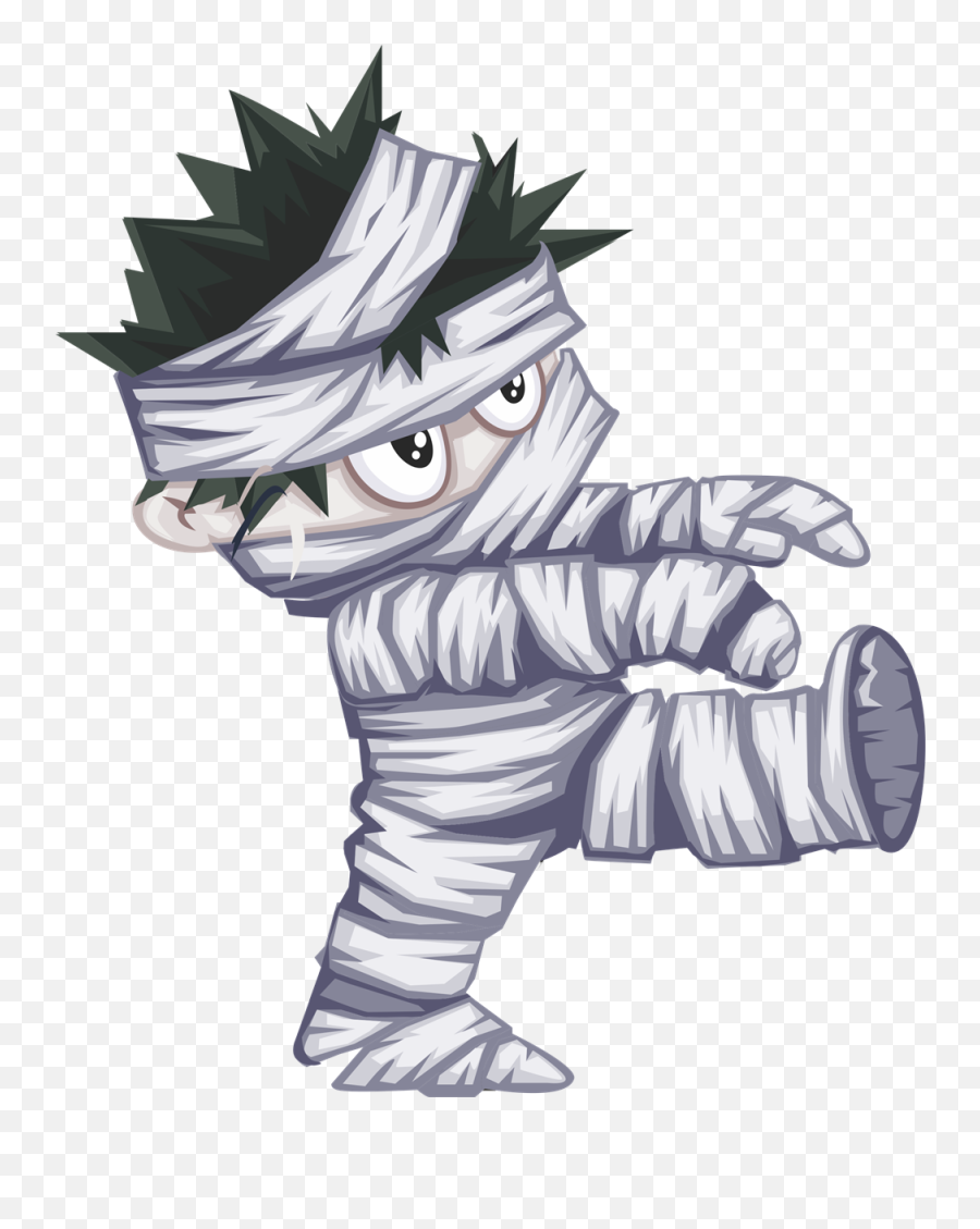 Mummy To Use Clipart Png - Sketch Halloween Cartoon Character,Mummy Png