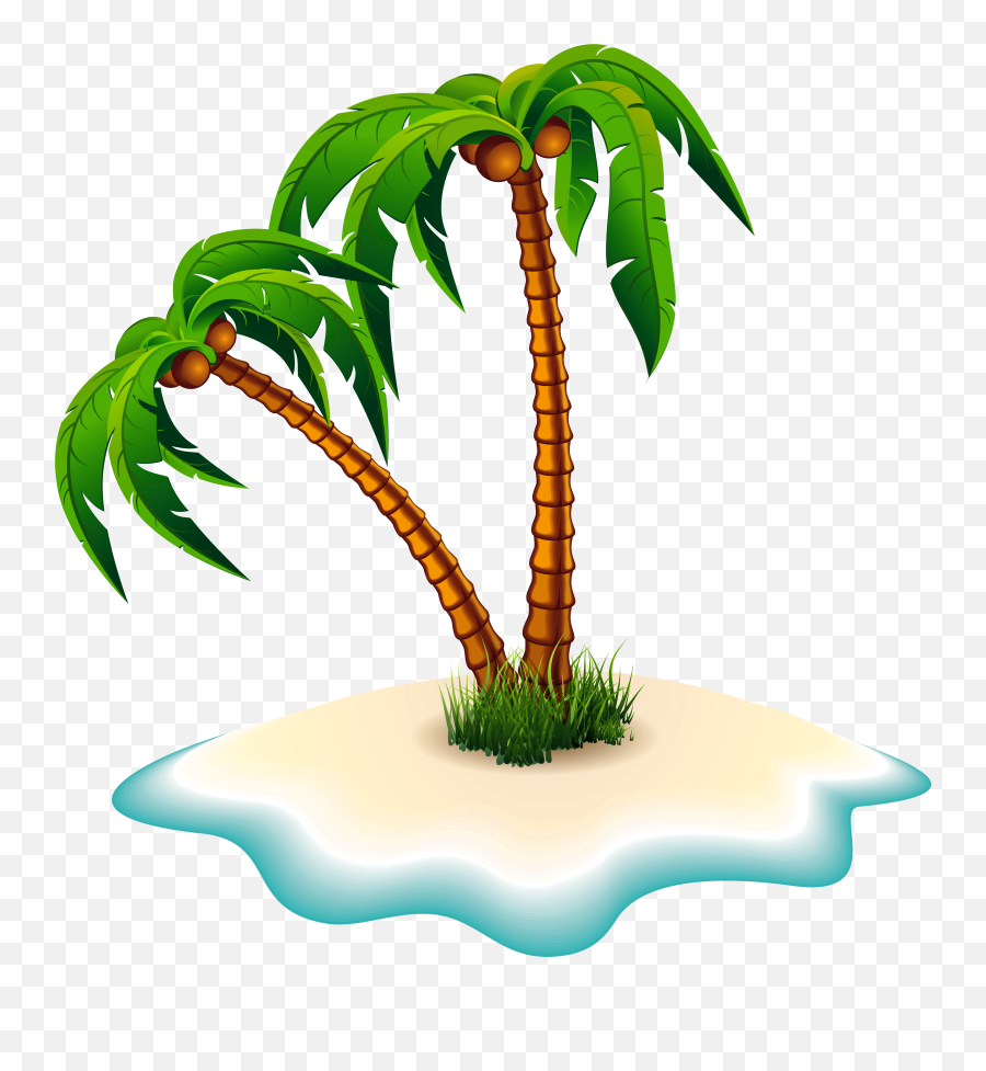 Transparent Background - Palm Trees Png Clipart,Summer Transparent Background