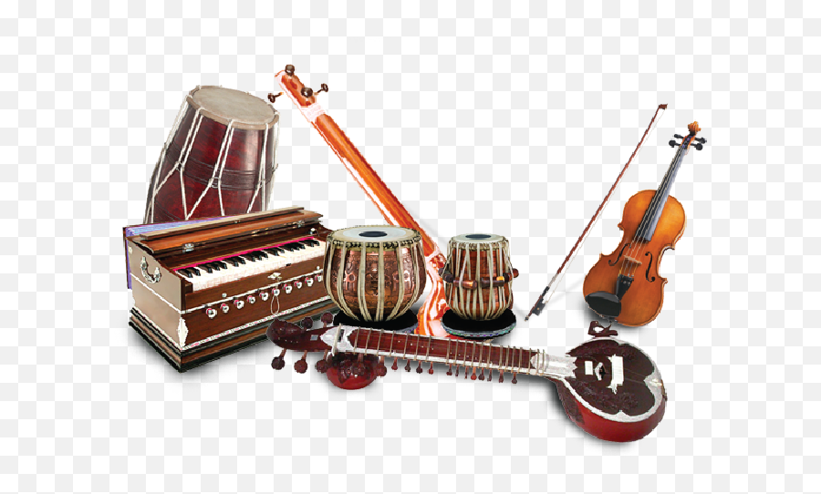 Classical Music - Indian Classical Music Instruments High Png,Fiddle Png