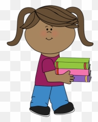 Book Clip Art - Walk In Classroom Clipart png
