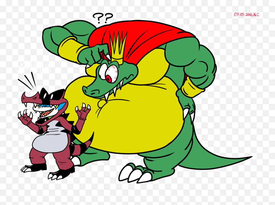 Entry For Blazru0027s C - Ss Contest By Fantasyfanatic Fur Krookodile King K Rool Png,King K Rool Png