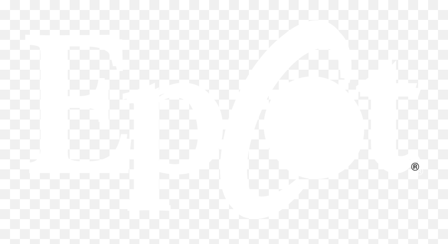 Epcot Logo Black And White - Dot Png,Epcot Logo Png