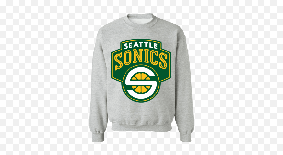 Seattle Supersonics Logo Sweatshirt - Seattle Supersonics Logo 1 1 Png,Seattle Supersonics Logo