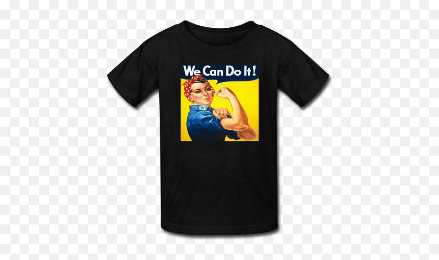 We Can Do It Rosie The Riveter Feminist T - Shirt No Examples Of Plain Folk Propaganda Png,Rosie The Riveter Png