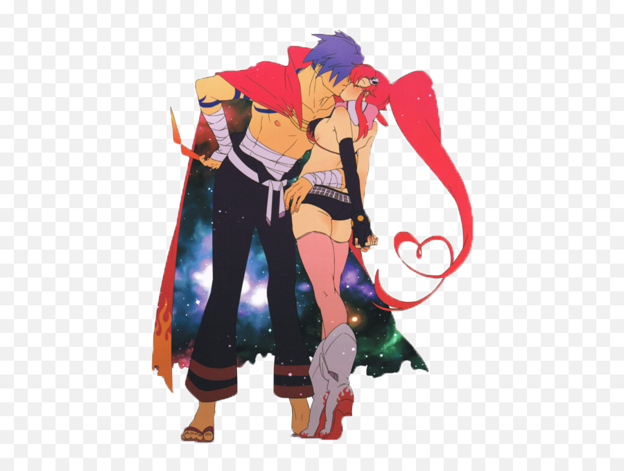 Png - Gurren Lagann Kamina And Yoko,Yoko Littner Png