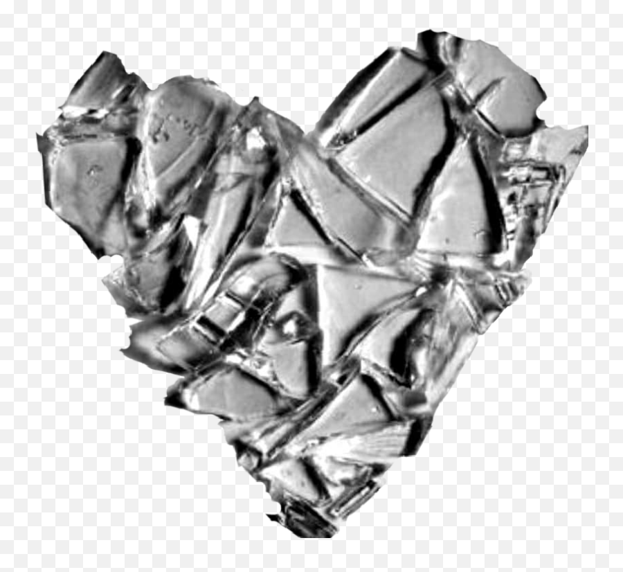 Broken - Transparent Broken Glass Heart Png,Cracked Glass Transparent