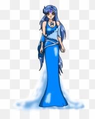 New Mercury Dress Design By Nads6969 - Sailor Moon Mercury Ami Mizuno Blue Dress Png,Sailor Mercury Png