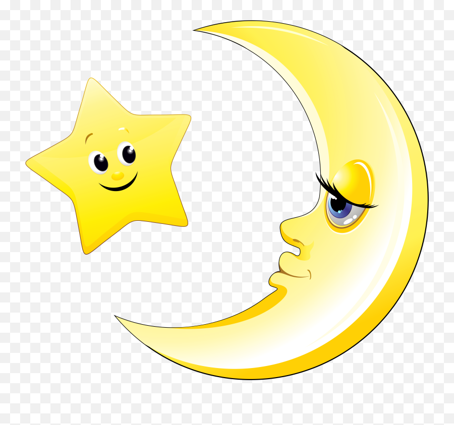 Moon Cheese Transparent - Moon And Star Clipart Png,Cheese Transparent Background