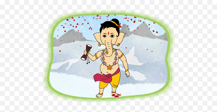 Lord Ganesha Stories - Ganesha Story For Kids Png,Elephant Head Png