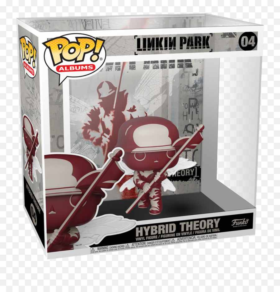 Funko Pop Albums Linkin Park U2013 Hybrid Theory - Funko Pop Linkin Park Hybrid Theory Png,Linkin Park Logo Png