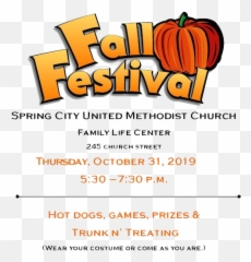Fall Festival U2013 Spring City United Methodist Church - Fall Festival Png,Fall Festival Png