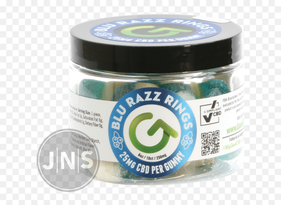 Cbd Gummy Blue Raspberry Rings - Cream Png,Blue Raspberry Png