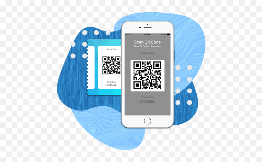 Easiest Way To Create - Qr Code Png,Ticket Barcode Png