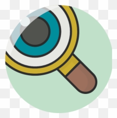 Glass Look Up Magnifier Magnifying Search Icon - Shop png