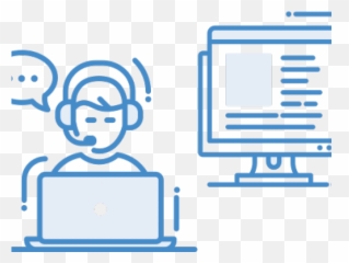 Live Chat Clipart Help - Tech Support Icon png