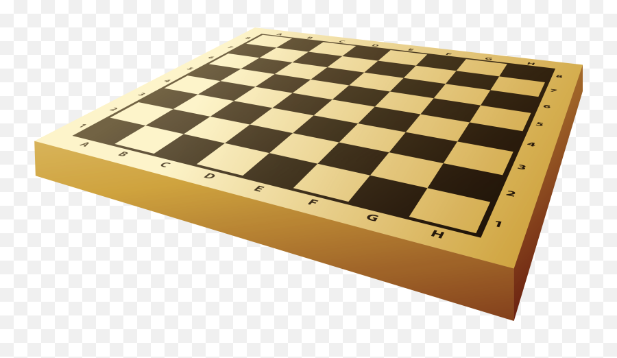 Chess Clipart Png - Empty Chess Board Png,Chess Pieces Png