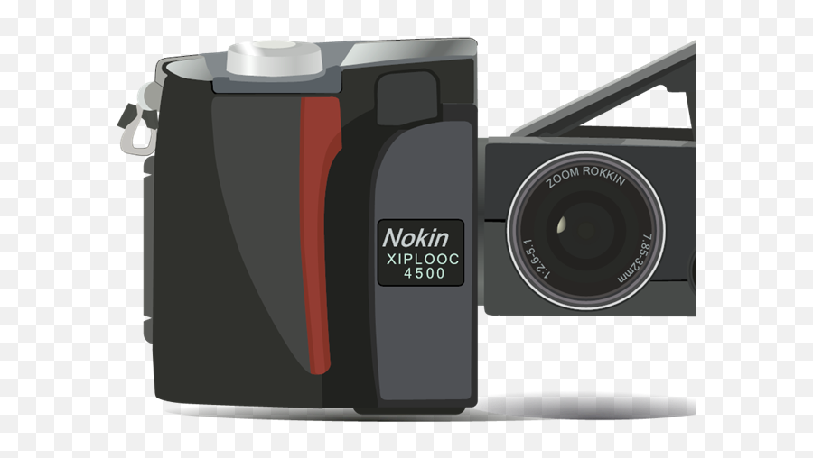 Nikon Camera Svg Vector Clip Art - Svg Clipart Mirrorless Camera Png,Camera Icon Flash