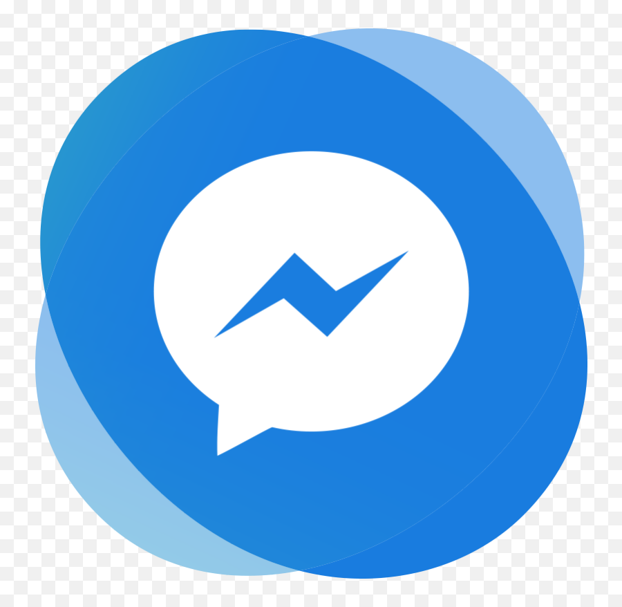 Facebook Messenger Logo Window Decal - Messenger Png,Facebook Widget Icon