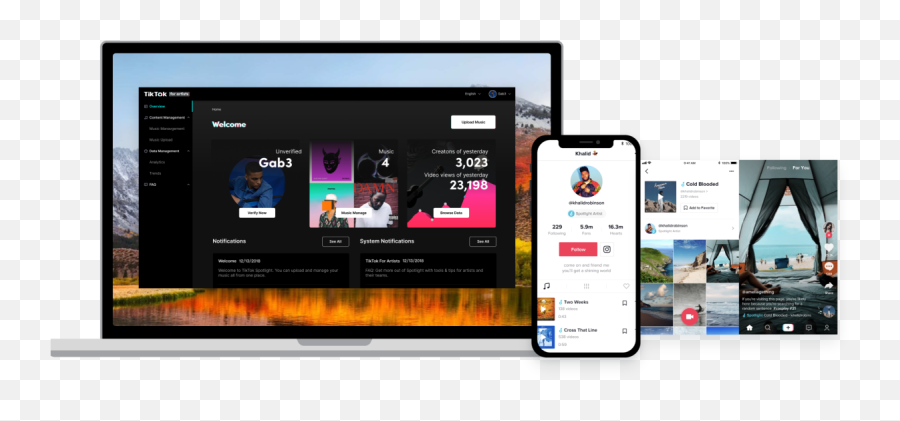 Tiktok Unveils Artist - Focused App For Uploading Music And Iphone Png,Tik Tok Png