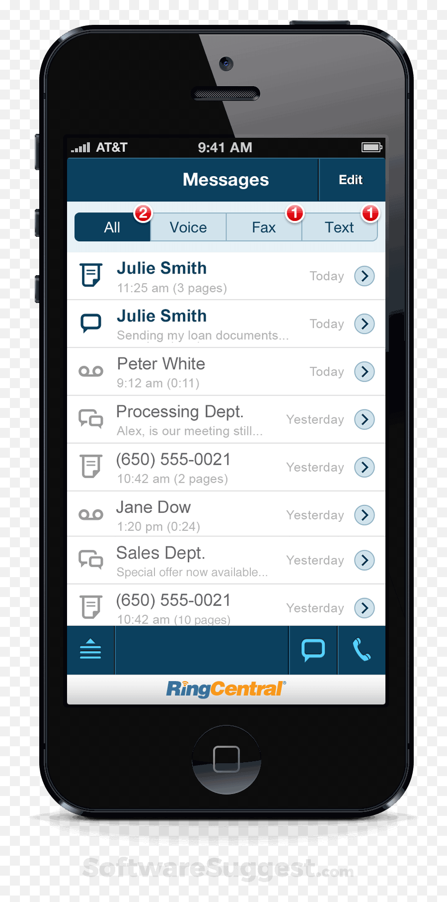 Ringcentral Pricing Reviews Features - Free Demo Mobile Phone Website Png,Ringcentral Icon
