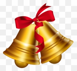 Jingle Bells Golden Png Transparent - Christmas High Resolution