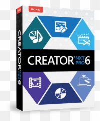 Cd Burning Dvd And Bonus Software U2012 Creator Nxt 6 - Roxio Nxt7 png