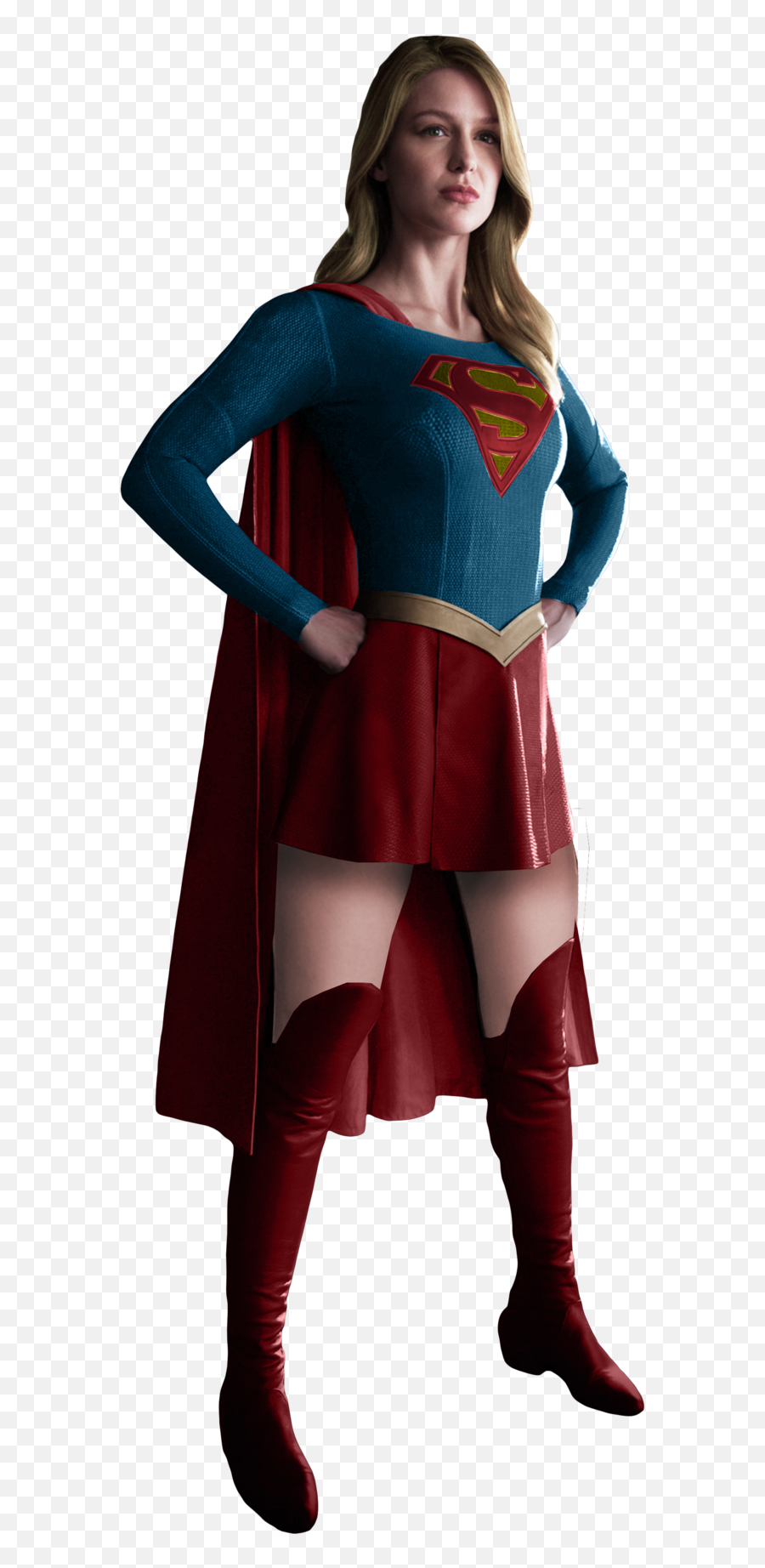 Melissa Benoist Supergirl Superman - Super Girl No Background Png,Supergirl Png