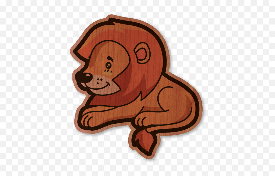 Lazy Lion - Animal Figure Png,Orangutan Icon